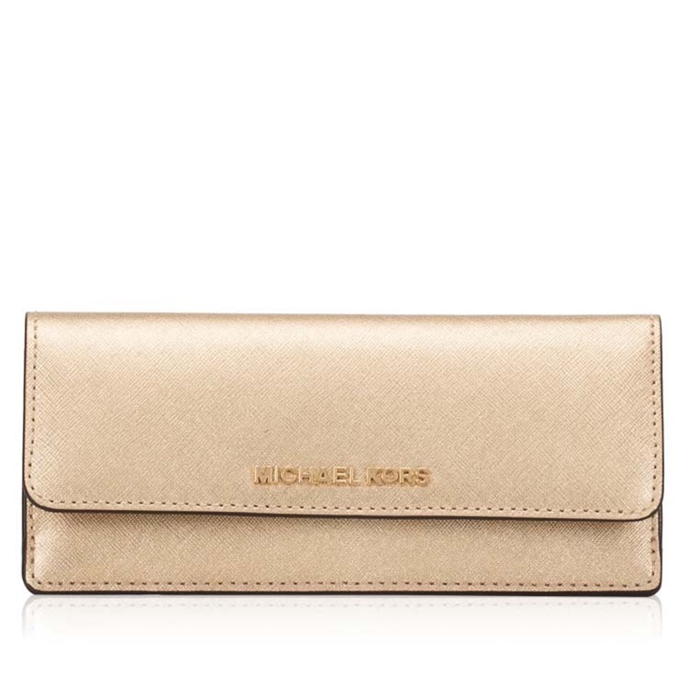 Michael Kors Jet Set Saffiano Leather Wallet